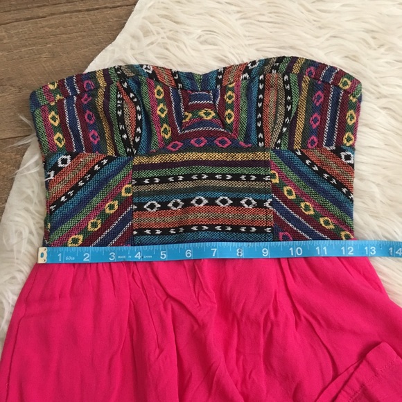 Starring at stars tribal aztec pink fuchsia mini - Picture 7 of 8